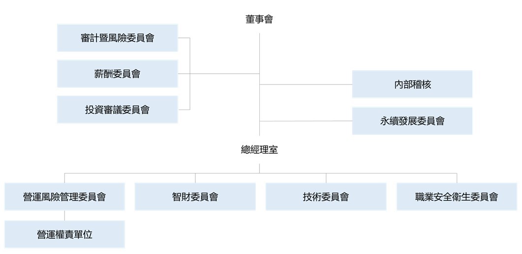 風險管理組織圖